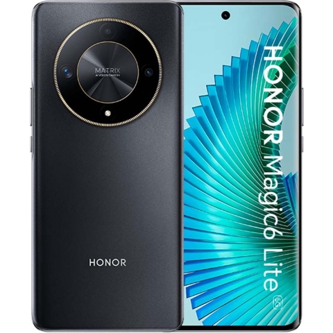 Honor Magic6 Lite 5G 17,2 cm (6.78") Dual SIM Android 13 USB Type-C 8 GB 256 GB 5300 mAh Zwart