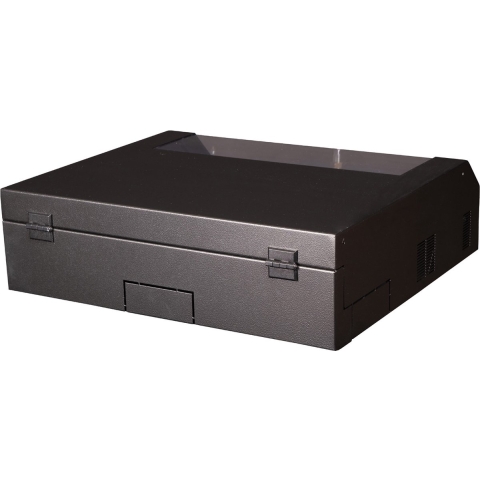 ROLINE 19-inch wandbehuizing Basic 5 U, kort zwart
