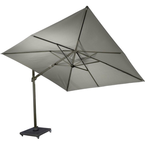 Cavalo parasol aluminium dark grey 300x300/8 dark grey - Yoi