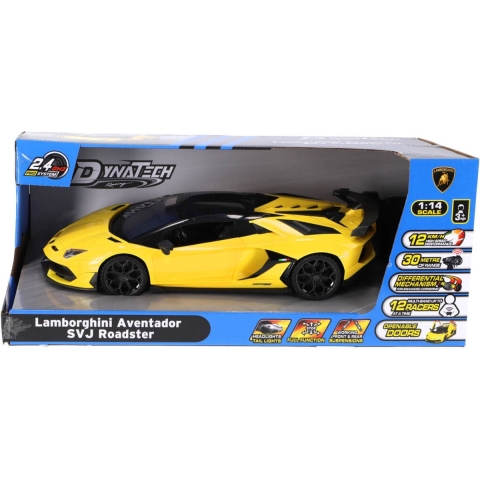 RC Lamborghini Aventador 1:14 + Licht Geel