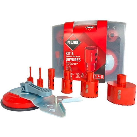 Rubi Kit 6 Drygres Boren Premium - 51929