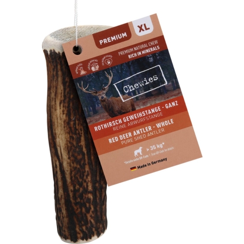 2x Chewies Edelherten Gewei Stang XL 250 gr