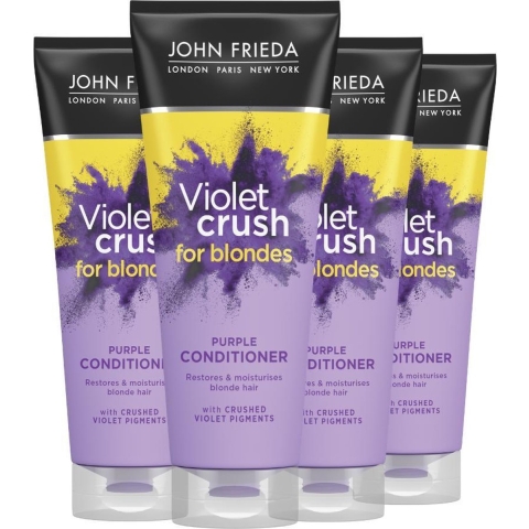 4x John Frieda Violet Crush Conditioner 250 ml