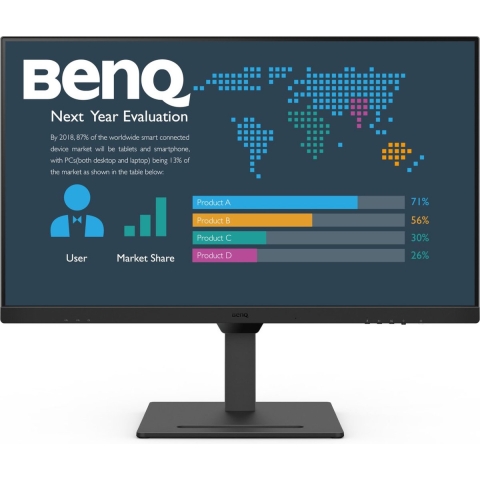 BenQ BL3290QT computer monitor 80 cm (31.5") 2560 x 1440 Pixels Quad HD LED Zwart