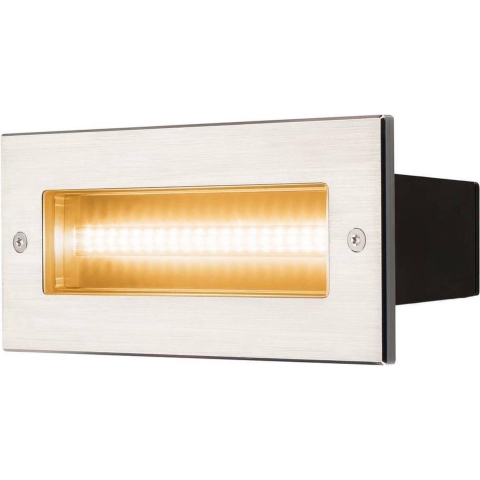SLV 233650 BRICK LED-buitenlamp (inbouw) LED vast ingebouwd 11 W RVS