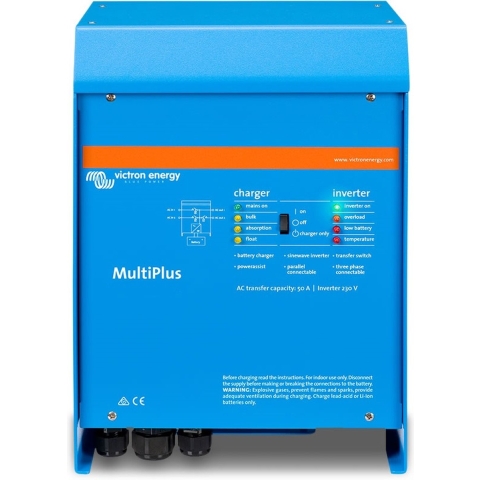 Victron Energy MultiPlus C 24/5000/120-100 Netomvormer 5000 W 24 V/DC - 230 V/AC Geïntegreerde laadregelaar