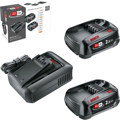 Bosch Home and Garden 1600A031T5 1600A031T5 Accu en acculader voor gereedschap