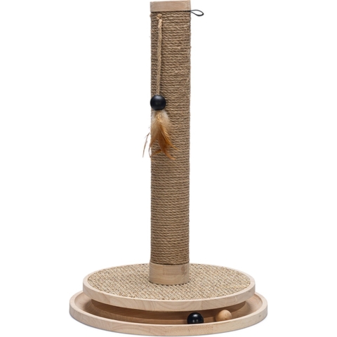 1x Designed by Lotte Houten krabpaal Zavi
