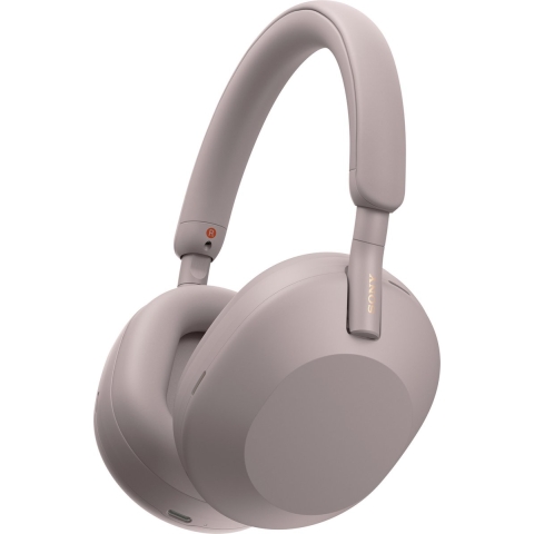 Sony Wh-1000xm5 - Draadloze Koptelefoon Met Noise Cancelling Smokey Pink Hoofdtelefoon Roze