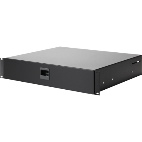 Adam Hall 87402E 19 inch rackschuiflade 2 HE Staal