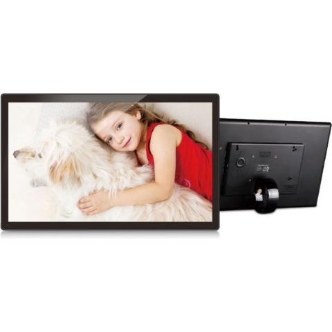 Braun Phototechnik DigiFrame 215 Business Line Digitale fotolijst 54.6 cm 21.5 inch Energielabel: G (A - G) 1920 x 1080 Pixel Zwart