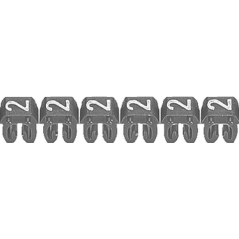 Legrand Legrand 038220 Markeerclip Opdruk 0 Buitendiameter 2.70 tot 3.90 mm 038220