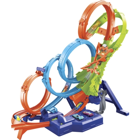 Hot Wheels Action Endless Loop Boosted Set
