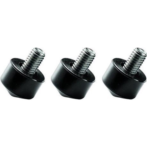 Gitzo GSF25 rubber foot 25mm (3 pc) | Statieven toebehoren | Fotografie - Statieven | GSF25