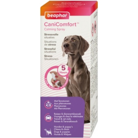 3x Beaphar CaniComfort Kalmerende Spray 60 ml