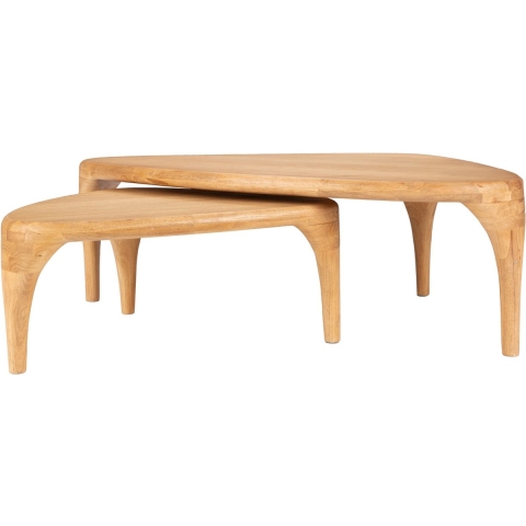 Zuiver Isla Salontafel Set Van 2 Naturel
