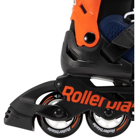 Microblade Midnight Blue Orange - Verstelbare Kinderskates