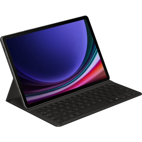 Samsung Book Cover Slim Toetsenbord Tab S9/s9 Fe Qwerty Beschermhoes Zwart