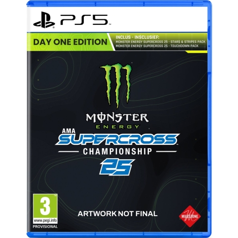 Koch Software Monster Energy Supercross 25 Day One Edition Playstation 5 Game
