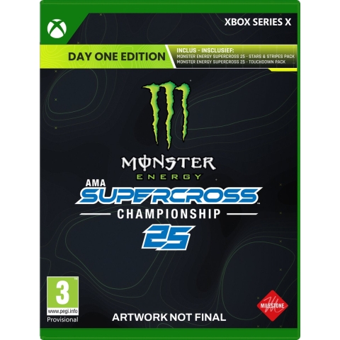 Koch Software Monster Energy Supercross 25 Day One Edition Xbox Series X Game