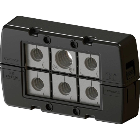 CONTA-CLIP KDSI-SET 6/10 BK Kabeldoorvoering Montagegat: M5 Polyamide 6.6 Zwart 1 stuk(s)