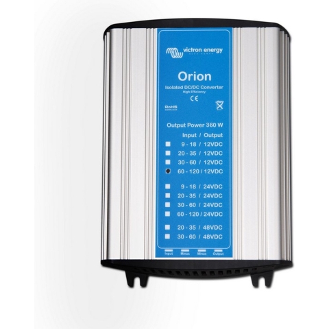 Victron Energy ORI110123610 DC/DC Orion 110/12-30A (360W) Iso DC/DC-omvormer
