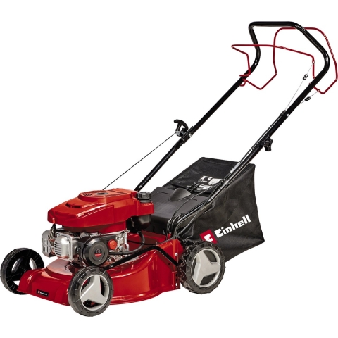 Einhell GC-PM 40/2 S Grasmaaier Benzine In hoogte verstelbare greep met klapfunctie 2000 W Snijbreedte max. 40 cm Geschikt voor max. Grasveld voor 1000 m2