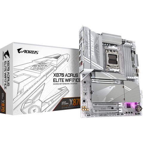 X870 AORUS ELITE WIFI7 ICE Moederbord