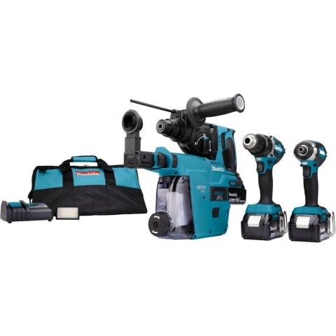 Makita DLX3106TW1 | Combiset met DDF484, DTD153Z en DHR242 | 18V - DLX3106TW1