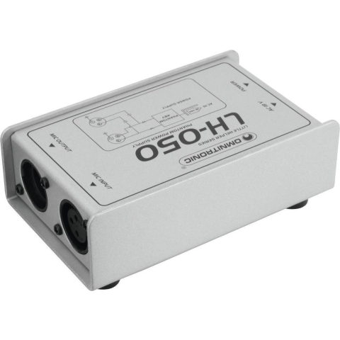 Omnitronic LH-050 Phantom Power adapter