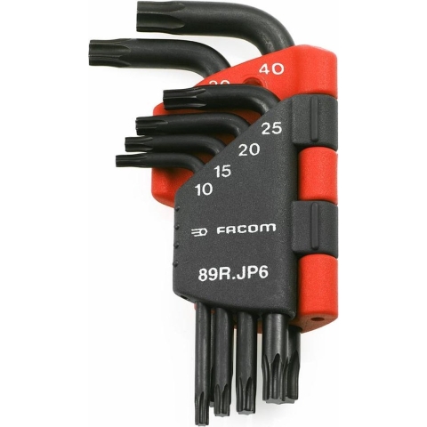 Facom 89.jp haakse inbussleutels torx in houder - 89R.JP6