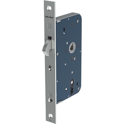 ASSA ABLOY 2477 Schuifdeurslot,DM60mm | PC72mm | krukgat 8mm | voorplaat RVS 24x235mm rechthoekig | DR 1+2+3+4 - 7275535
