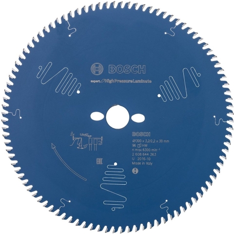 Bosch Accessoires Expert for High Pressure Laminate cirkelzaagblad EX TR T 300x30-96 - 1 stuk(s) - 2608644363 - 2608644363