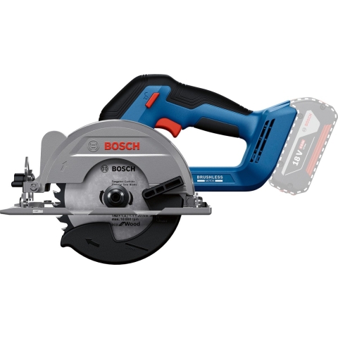 Bosch Blauw GKS 18V-51 Professional Accu Cirkelzaag | 18V | Zonder accu en lader | In doos - 06019M3120