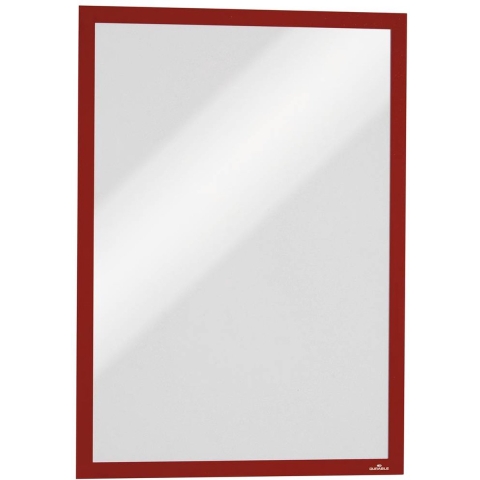Durable Magneetkader | DIN A3 rood | magneethoudend | 5 stuks in zak - 486803 486803