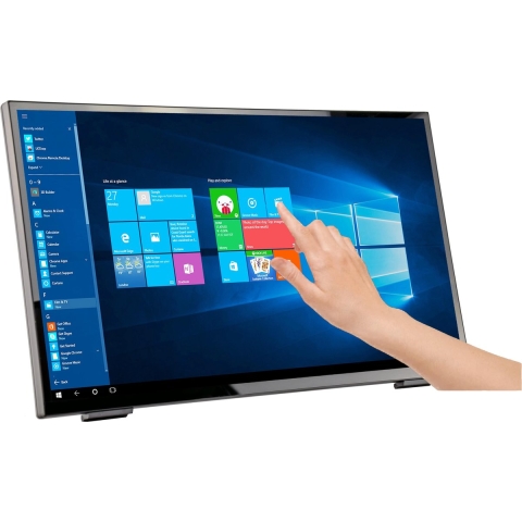 Hannspree HT248PPB LCD-monitor Energielabel D (A - G) 60.5 cm (23.8 inch) 1920 x 1080 Pixel 16:9 8 ms Microfoonaansluiting