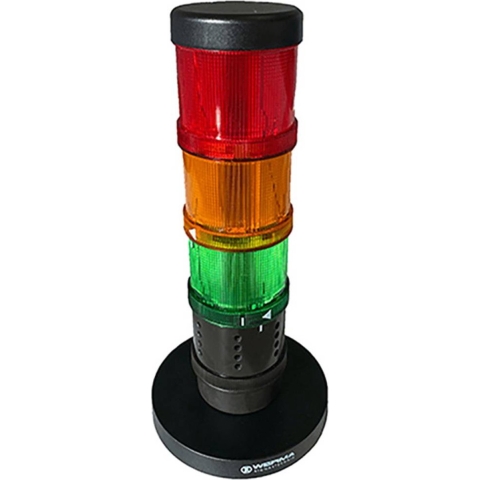 Werma Signaltechnik SignalSet CO₂-signaalzuil 649.000.10 Rood, Geel, Groen 1 set(s)