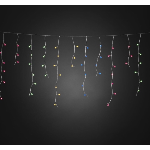 Konstsmide Lichtgordijn ijsregen Buiten 24 V 200 Meerkleurig