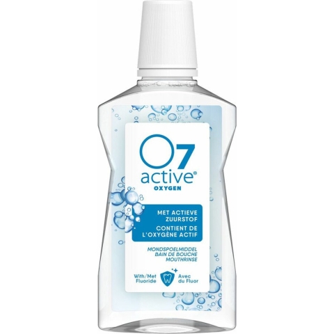 6x O7 Active Mondspoelmiddel 500 ml