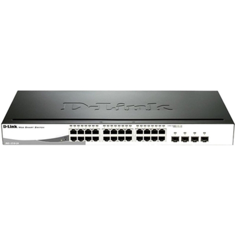 D-Link DGS-1210-24/E Netwerk switch RJ45/SFP 24 + 4 poorten 56 GBit/s