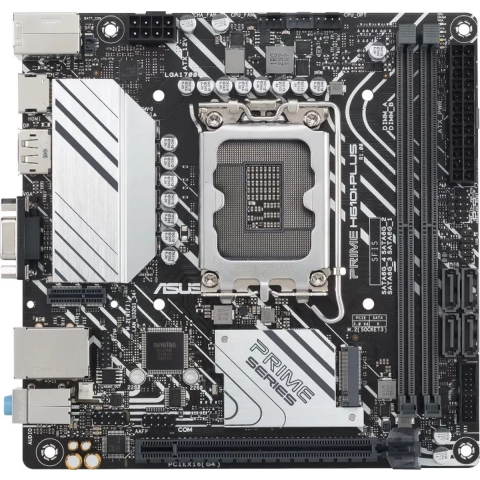 Asus PRIME H610I-PLUS-CSM Moederbord Socket Intel 1700 Vormfactor Mini-ITX Moederbord chipset Intel® H610