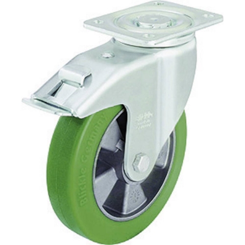 Blickle LH-ALST 100K-1-FI Zwenkwiel met rem Wieldiameter: 100 mm Draagvermogen (max.): 320 kg 1 stuk(s)