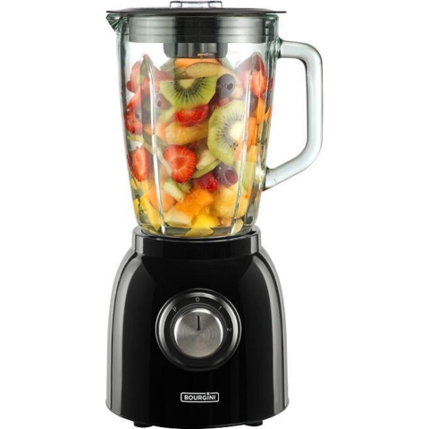 Bourgini Blender 600W 1,5L Zwart