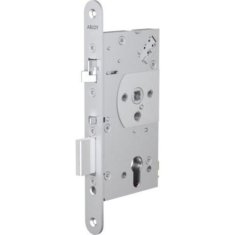 ABLOY EL561 Veiligheidsdeurslot | dubbelzijdig krukgestuurd | zelfvergrendelend | SKG** | DM60mm | PC72mm | voorplaat RVS 24x235mm afgerond | DR