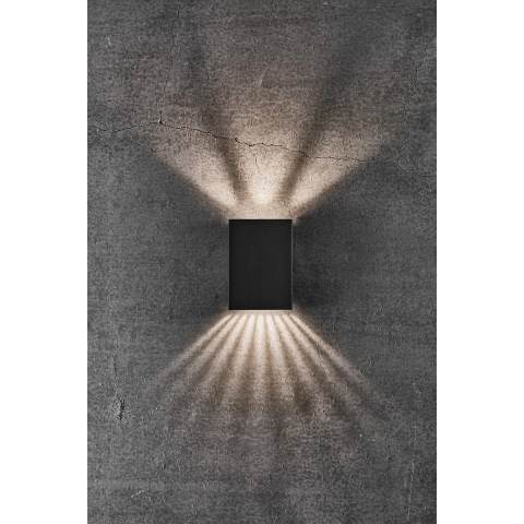 Nordlux Fold 10 2019041003 LED-wandlamp LED LED 5.4 W Zwart