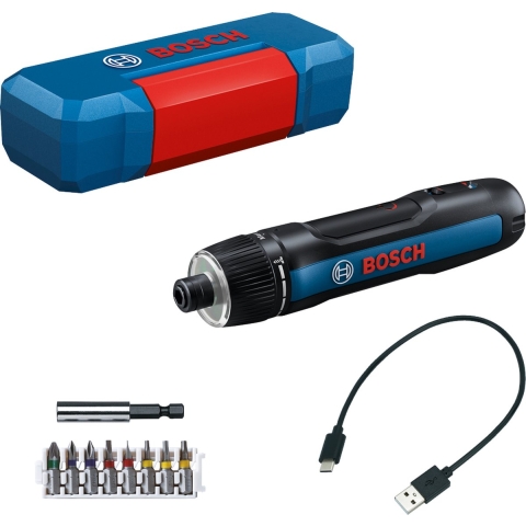 Bosch Blauw Bosch GO 3 Accuschroevendraaier | Inclusief accu en lader | In Koffer - 06019H2201