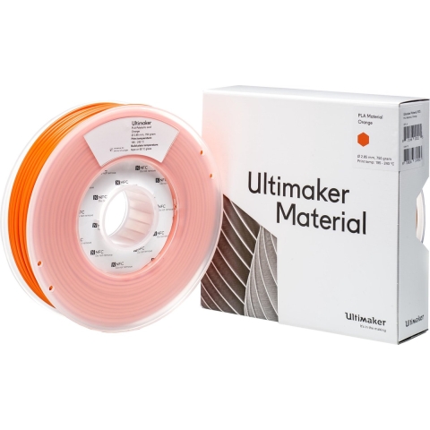 UltiMaker 1615 Filament PLA kunststof 2.85 mm 750 g Oranje 1 stuk(s)