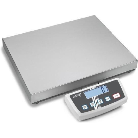 Kern DE 35K5D DE 35K5D Pakketweegschaal Weegbereik (max.) 35 kg Resolutie 5 g, 10 g werkt op het lichtnet, werkt op batterijen Zilver