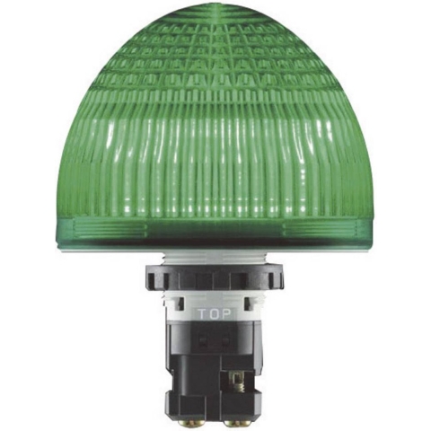 Idec Signaallamp LED HW1P-5Q4R HW1P-5Q4R Rood Continulicht 24 V/DC, 24 V/AC
