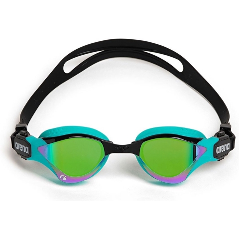 Arena Cobra Tri Swipe mirror zwembril emerald/peacock